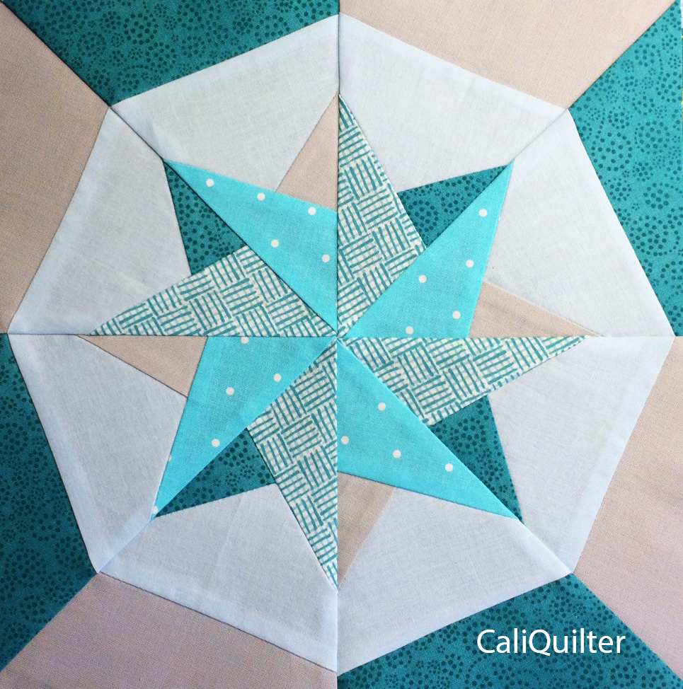 Paper Piecing Using Freezer Paper Templates CaliQuilter